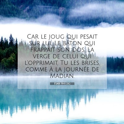 Ésaïe 9:4 Verset biblique expliqué
