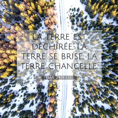 Ésaïe 24:19 Verset biblique expliqué