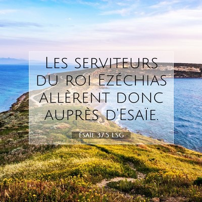 Ésaïe 37:5 Verset biblique expliqué
