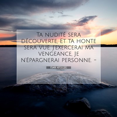 Ésaïe 47:3 LSG Image du verset biblique