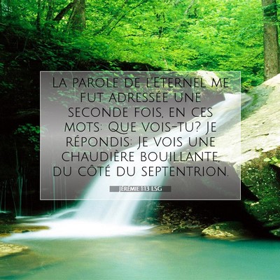 Jérémie 1:13 Verset biblique expliqué