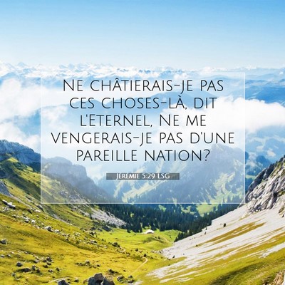 Jérémie 5:29 Verset biblique expliqué