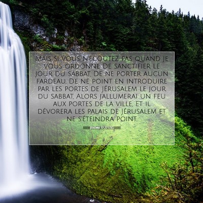 Jérémie 17:27 LSG Image du verset biblique