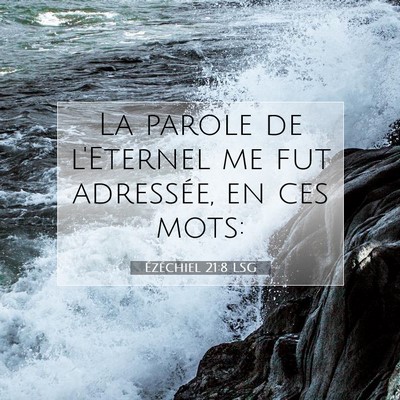 Ézéchiel 21:8 Verset biblique expliqué