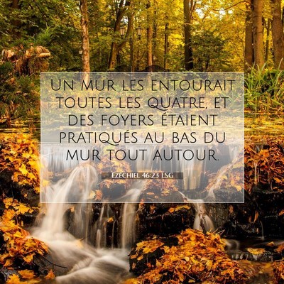 Ézéchiel 46:23 Verset biblique expliqué