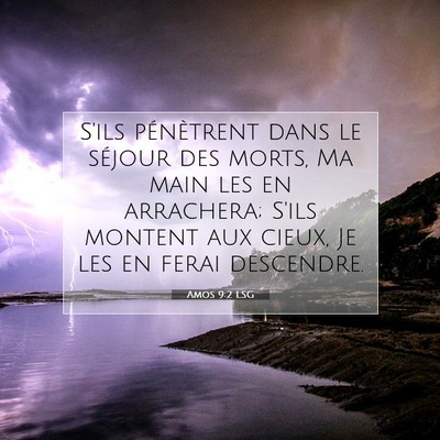 Amos 9:2 Verset biblique expliqué