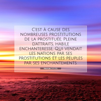 Nahum 3:4 LSG Image du verset biblique