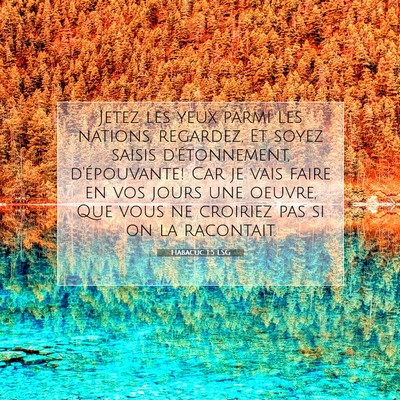 Habacuc 1:5 Verset biblique expliqué
