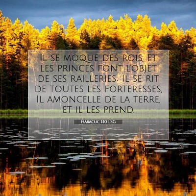 Habacuc 1:10 Verset biblique expliqué