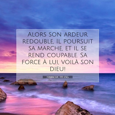 Habacuc 1:11 Verset biblique expliqué