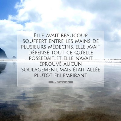 Marc 5:26 Verset biblique expliqué