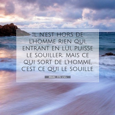 Marc 7:15 LSG Image du verset biblique