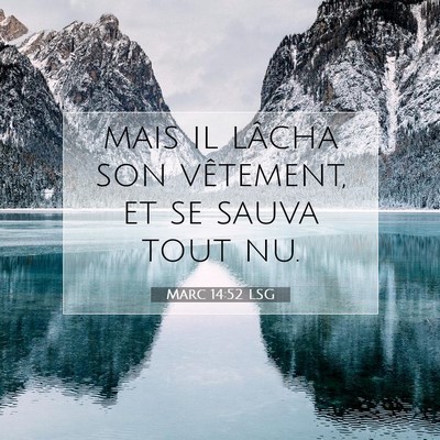Marc 14:52 Verset biblique expliqué