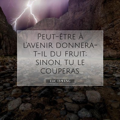 Luc 13:9 Verset biblique expliqué