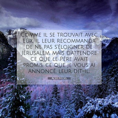 Actes 1:4 Verset biblique expliqué