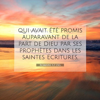 Romains 1:2 Verset biblique expliqué