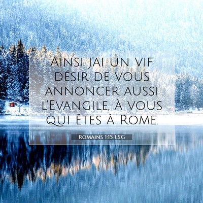 Romains 1:15 Verset biblique expliqué