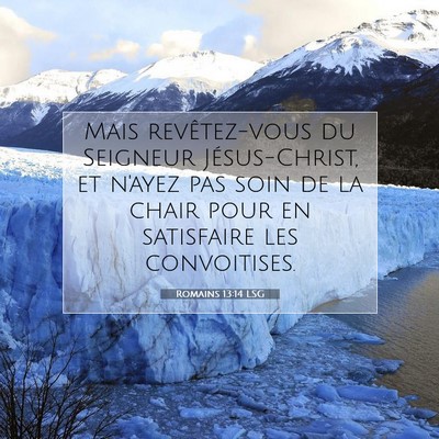 Romains 13:14 LSG Image du verset biblique