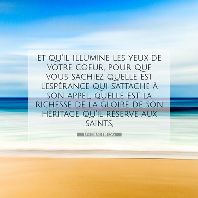 Éphésiens 1:18 Verset biblique expliqué