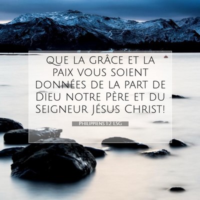 Philippiens 1:2 Verset biblique expliqué