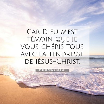 Philippiens 1:8 Verset biblique expliqué