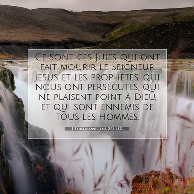 1 Thessaloniciens 2:15 LSG Image du verset biblique