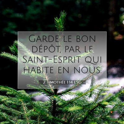 2 Timothée 1:14 Verset biblique expliqué
