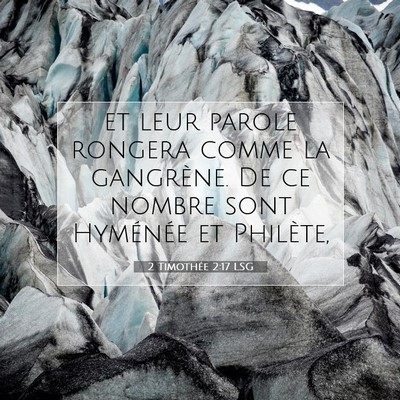 2 Timothée 2:17 Verset biblique expliqué