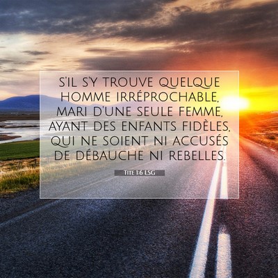 Tite 1:6 Verset biblique expliqué