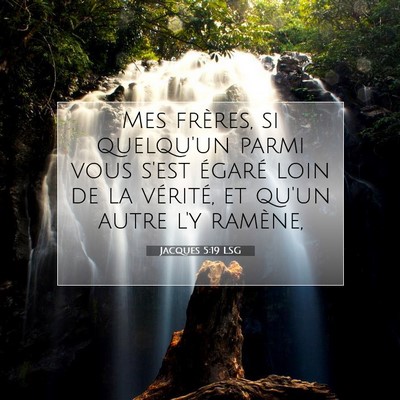 Jacques 5:19 LSG Image du verset biblique