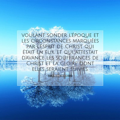 1 Pierre 1:11 Verset biblique expliqué