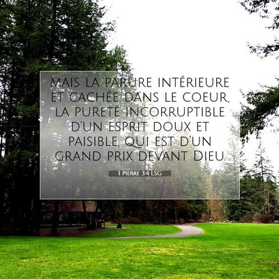 1 Pierre 3:4 LSG Image du verset biblique
