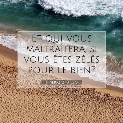 1 Pierre 3:13 Verset biblique expliqué