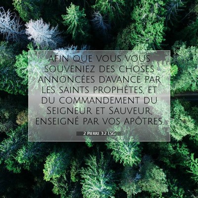2 Pierre 3:2 LSG Image du verset biblique
