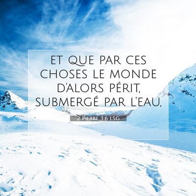 2 Pierre 3:6 Verset biblique expliqué