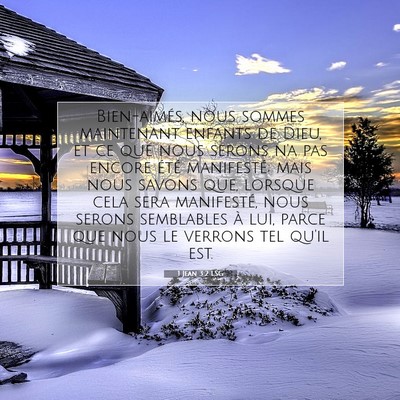 1 Jean 3:2 LSG Image du verset biblique